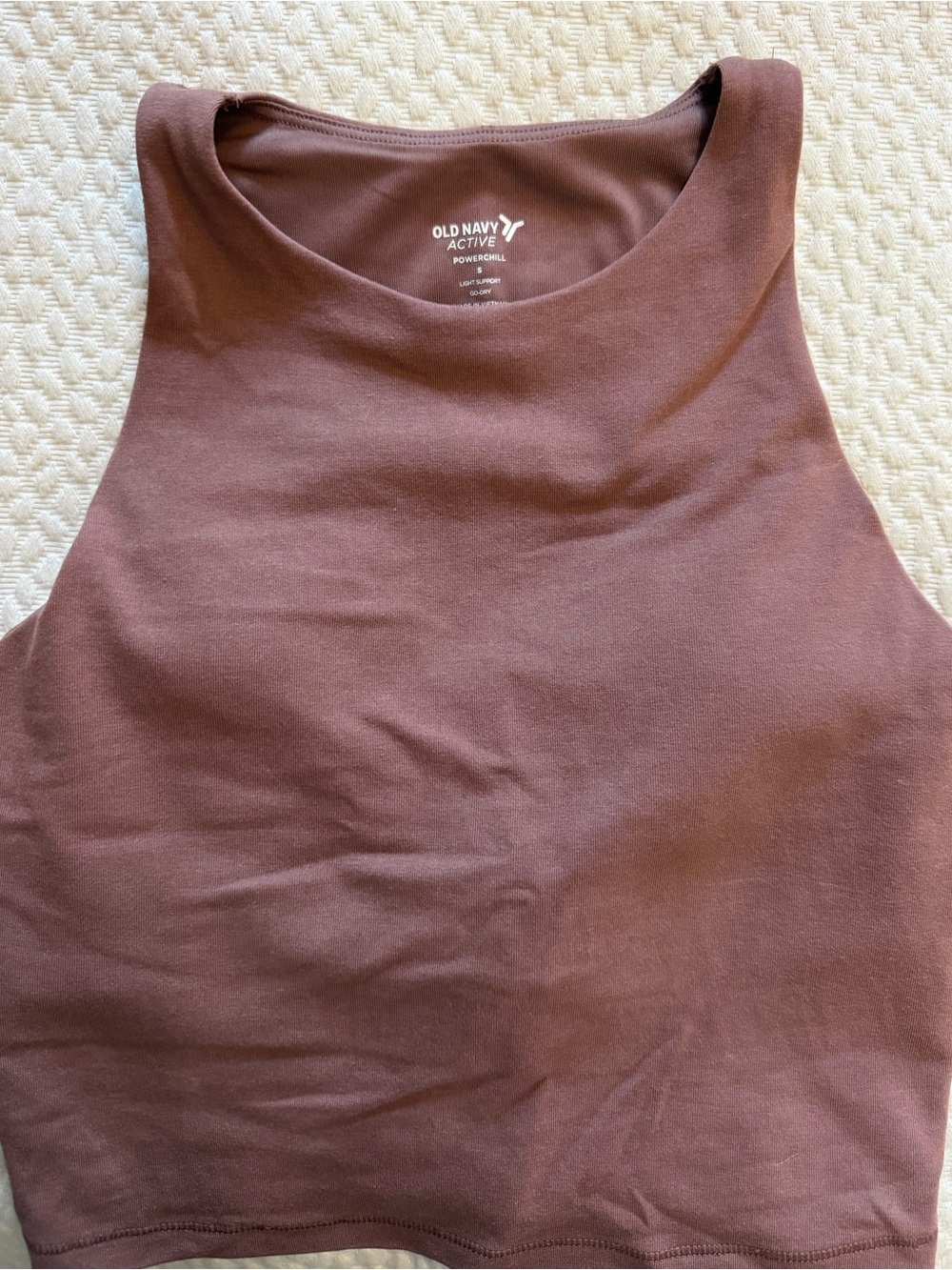 Old navy active cropped work out tank | small